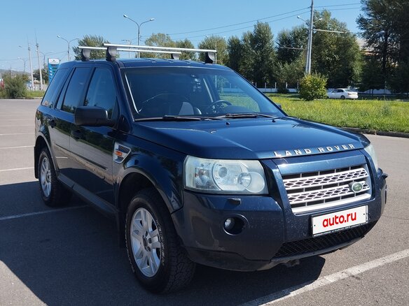 2007 Land Rover Freelander II, синий, 1000000 рублей - вид 1
