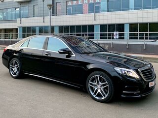 2015 Mercedes-Benz S-Класс 500 Long VI (W222, C217), чёрный, 4500000 рублей, вид 1