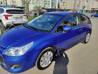2009 Citroen C4 I Рестайлинг, синий, 300000 рублей, вид 3