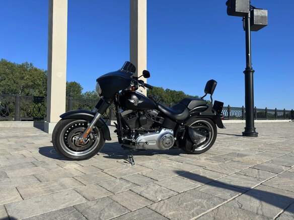 2014 Harley-Davidson Fat Boy, чёрный, 1350000 рублей - вид 21