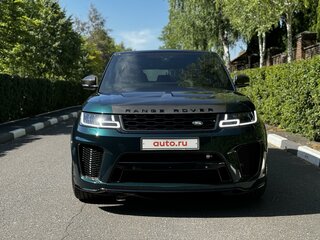 2021 Land Rover Range Rover Sport SVR II Рестайлинг, зелёный, 10500000 рублей, вид 2