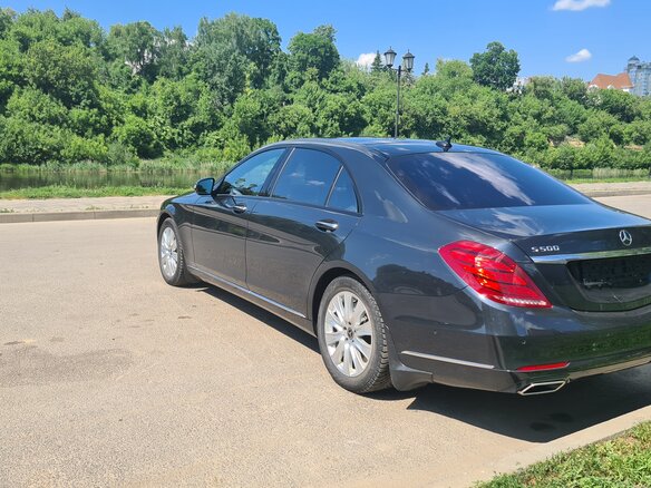 2013 Mercedes-Benz S-Класс 500 Long VI (W222, C217), чёрный, 2800000 рублей - вид 14