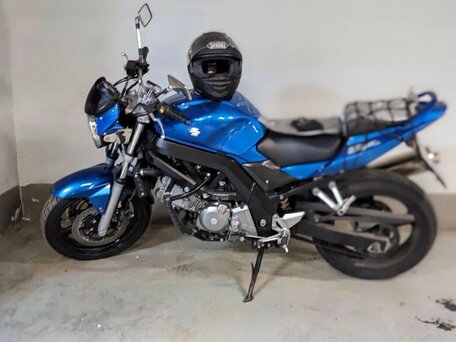 2006 Suzuki SV 650, синий, 350000 рублей, вид 1