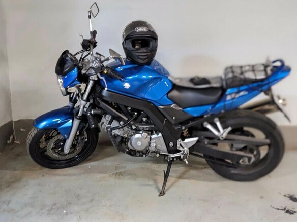 2006 Suzuki SV 650, синий, 350000 рублей