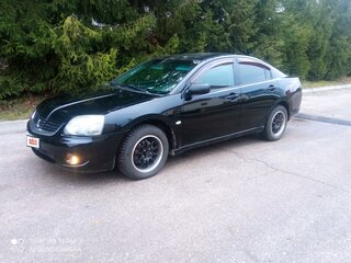 2007 Mitsubishi Galant IX Рестайлинг, чёрный, 648000 рублей, вид 1