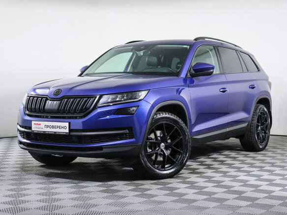 2020 Skoda Kodiaq I, синий