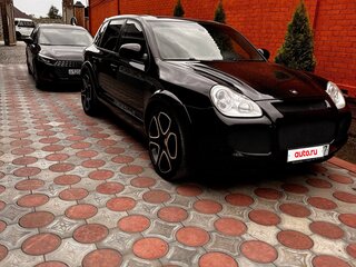 2006 Porsche Cayenne Turbo I (955), чёрный, 1600000 рублей, вид 3