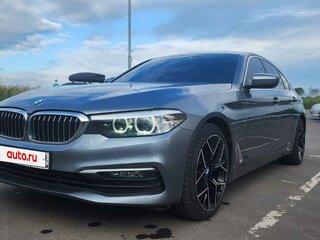 2019 BMW 5 серии 518d VII (G30/G31/G38), серый, 3000000 рублей, вид 3