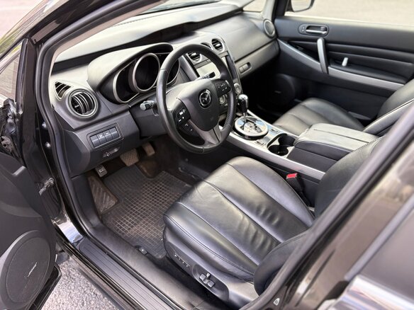 2011 Mazda CX-7 I Рестайлинг, чёрный, 990000 рублей - вид 8