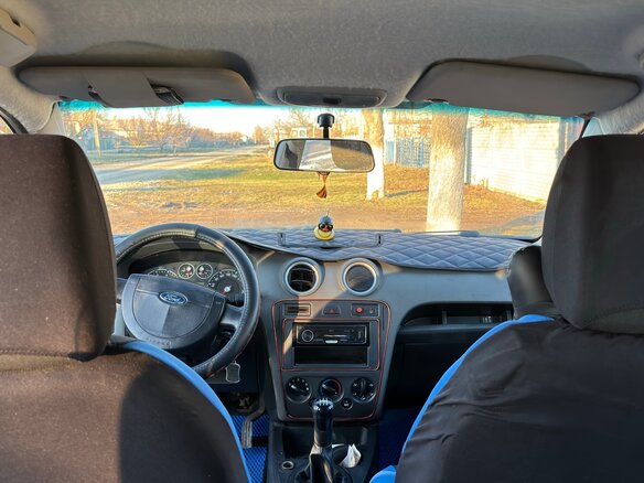 2008 Ford Fusion I Рестайлинг, синий, 500000 рублей - вид 9