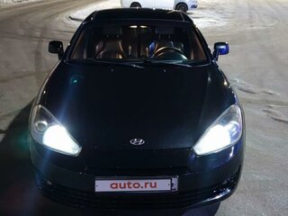 2008 Hyundai Coupe II (GK) Рестайлинг, чёрный, 1100000 рублей, вид 1