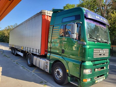 2002 MAN TGA, зелёный, 1750000 рублей, вид 3