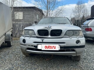 2001 BMW X5 4.4i I (E53), серебристый, 390000 рублей, вид 2