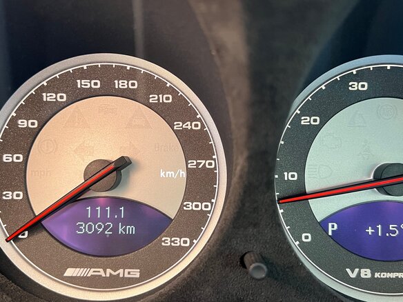 2002 Mercedes-Benz SL-Класс AMG 55 AMG II (R230), серый - вид 8