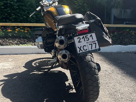 2019 BMW R Nine T Scrambler, жёлтый, 1500000 рублей, вид 2