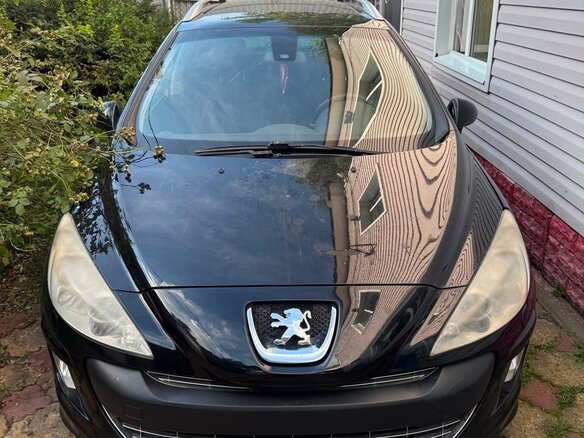 2010 Peugeot 308 I, чёрный, 350000 рублей
