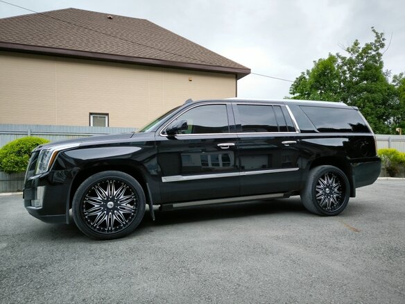 2014 Cadillac Escalade ESV IV, чёрный, 4000000 рублей - вид 10