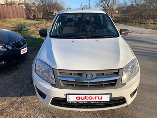 2018 Lada (ВАЗ) Granta I, белый, 555000 рублей, вид 4