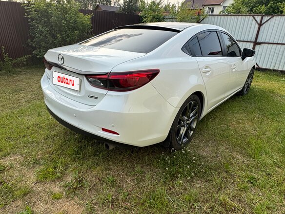 2016 Mazda 6 III (GJ) Рестайлинг, белый, 2250000 рублей - вид 5