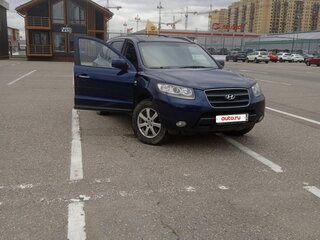 2007 Hyundai Santa Fe II, синий, 1200000 рублей, вид 4
