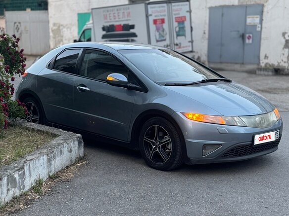 2007 Honda Civic VIII, голубой, 800000 рублей - вид 2