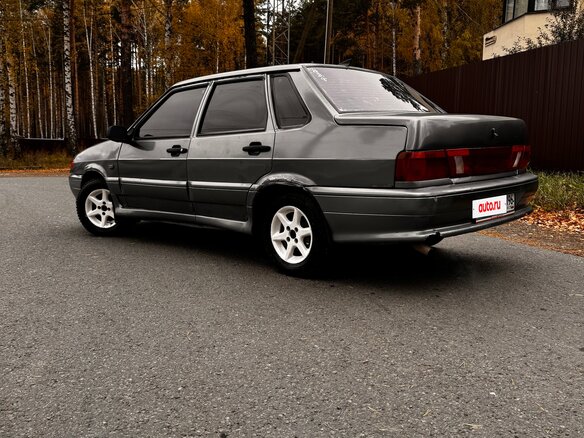 2006 Lada (ВАЗ) 2115, серый, 150000 рублей - вид 6
