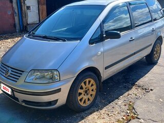 2003 Volkswagen Sharan I Рестайлинг, серебристый, 600000 рублей, вид 2