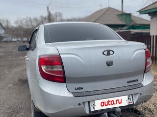 2013 Lada (ВАЗ) Granta I, серебристый, 530000 рублей, вид 5