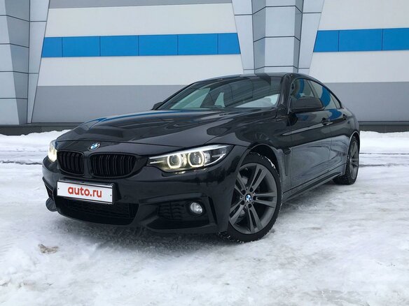 2017 BMW 4 серии 430i F32/F33/F36 Рестайлинг, чёрный