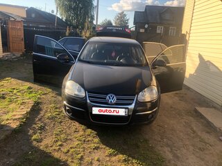 2008 Volkswagen Jetta V, чёрный, 650000 рублей, вид 1
