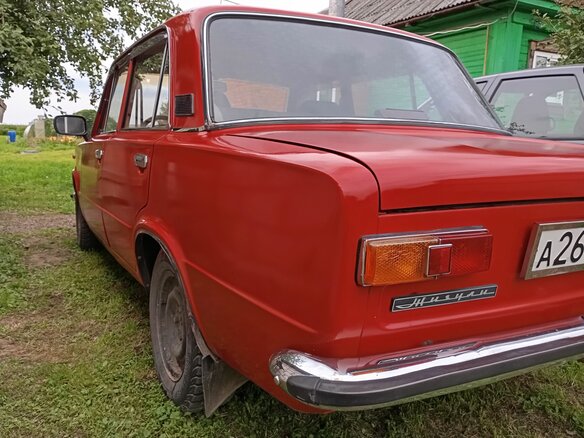 1986 Lada (ВАЗ) 21013, красный, 205000 рублей - вид 12