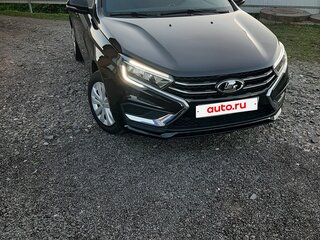 2024 Lada (ВАЗ) Vesta I Рестайлинг (NG), чёрный, 1500000 рублей, вид 1