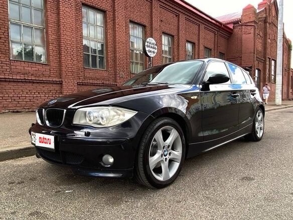 2004 BMW 1 серии 120d I (E81/E82/E87/E88), чёрный, 850000 рублей - вид 8