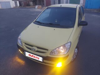 2005 Hyundai Getz I Рестайлинг, жёлтый, 410000 рублей, вид 5