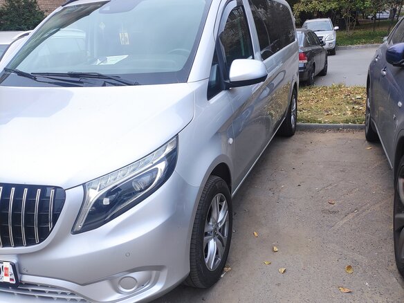 2018 Mercedes-Benz Vito 116 CDI L3 III (W447), серебристый, 3550000 рублей - вид 3