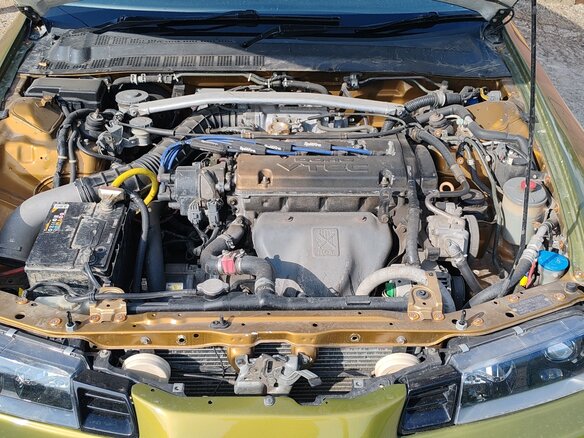 1994 Honda Prelude IV, зелёный, 1000000 рублей - вид 14