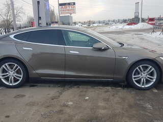 2016 Tesla Model S 90D I Рестайлинг, бежевый, 3250000 рублей, вид 3