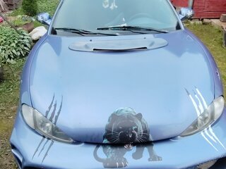 1998 Hyundai Coupe I (RD), фиолетовый, 500000 рублей, вид 2