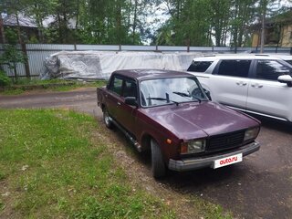 2008 Lada (ВАЗ) 2107, пурпурный, 80000 рублей, вид 1