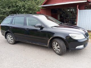 2012 Skoda Octavia II (A5) Рестайлинг, чёрный, 1200000 рублей, вид 3