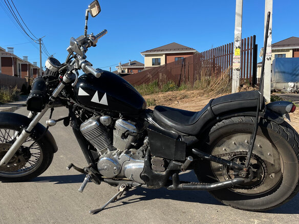 1996 Honda Steed 400, чёрный, 200000 рублей - вид 17