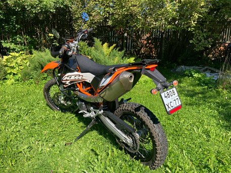 2009 KTM 690 Enduro R, оранжевый, 650000 рублей, вид 3