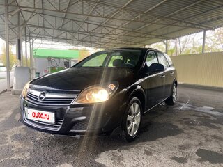 2010 Opel Astra H Рестайлинг, чёрный, 590000 рублей, вид 1