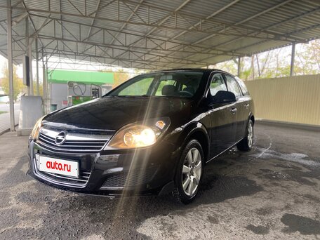 2010 Opel Astra H Рестайлинг, чёрный, 610000 рублей, вид 1