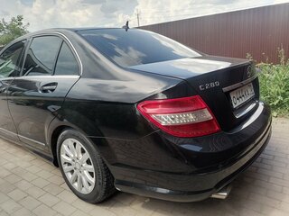 2008 Mercedes-Benz C-Класс 280 III (W204), чёрный, 1200000 рублей, вид 5
