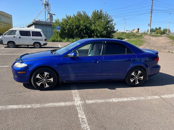 2003 Mazda 6 I (GG), синий, 550000 рублей - вид 6