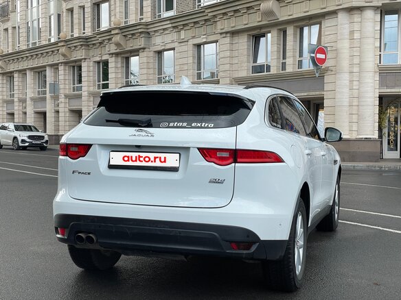 2016 Jaguar F-Pace I, белый - вид 8