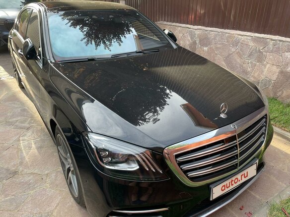 2018 Mercedes-Benz S-Класс 400 d Long VI (W222, C217) Рестайлинг, чёрный, 6850000 рублей - вид 7