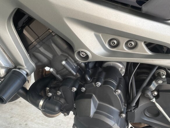 2014 Yamaha MT-09 (FZ-09), синий, 700000 рублей - вид 7