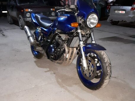 2001 Honda CB 400 Super Four, синий, 300000 рублей, вид 4